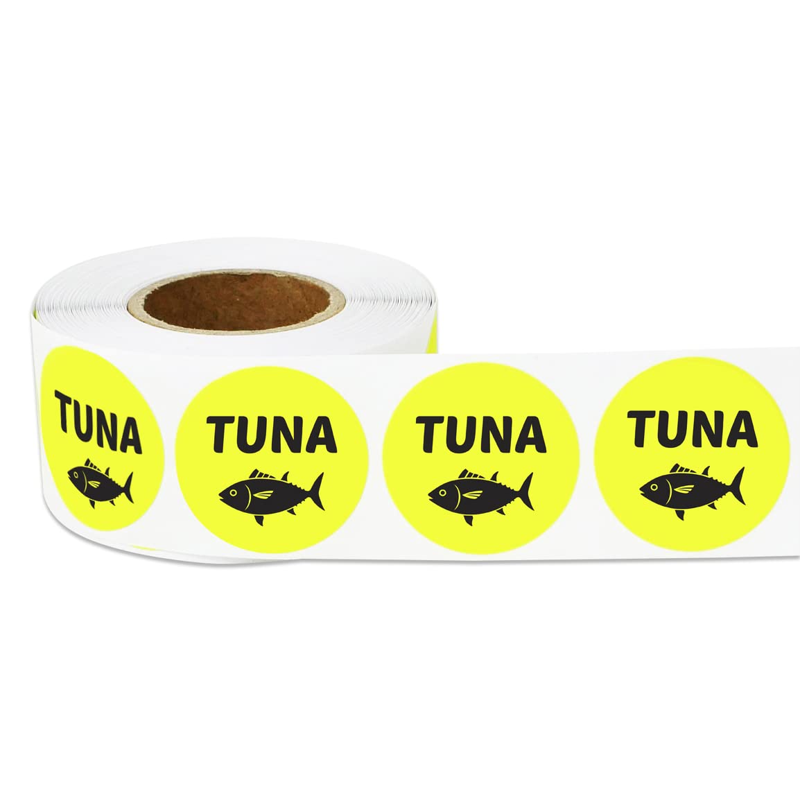 600 Tuna Stickers Labels - 1
