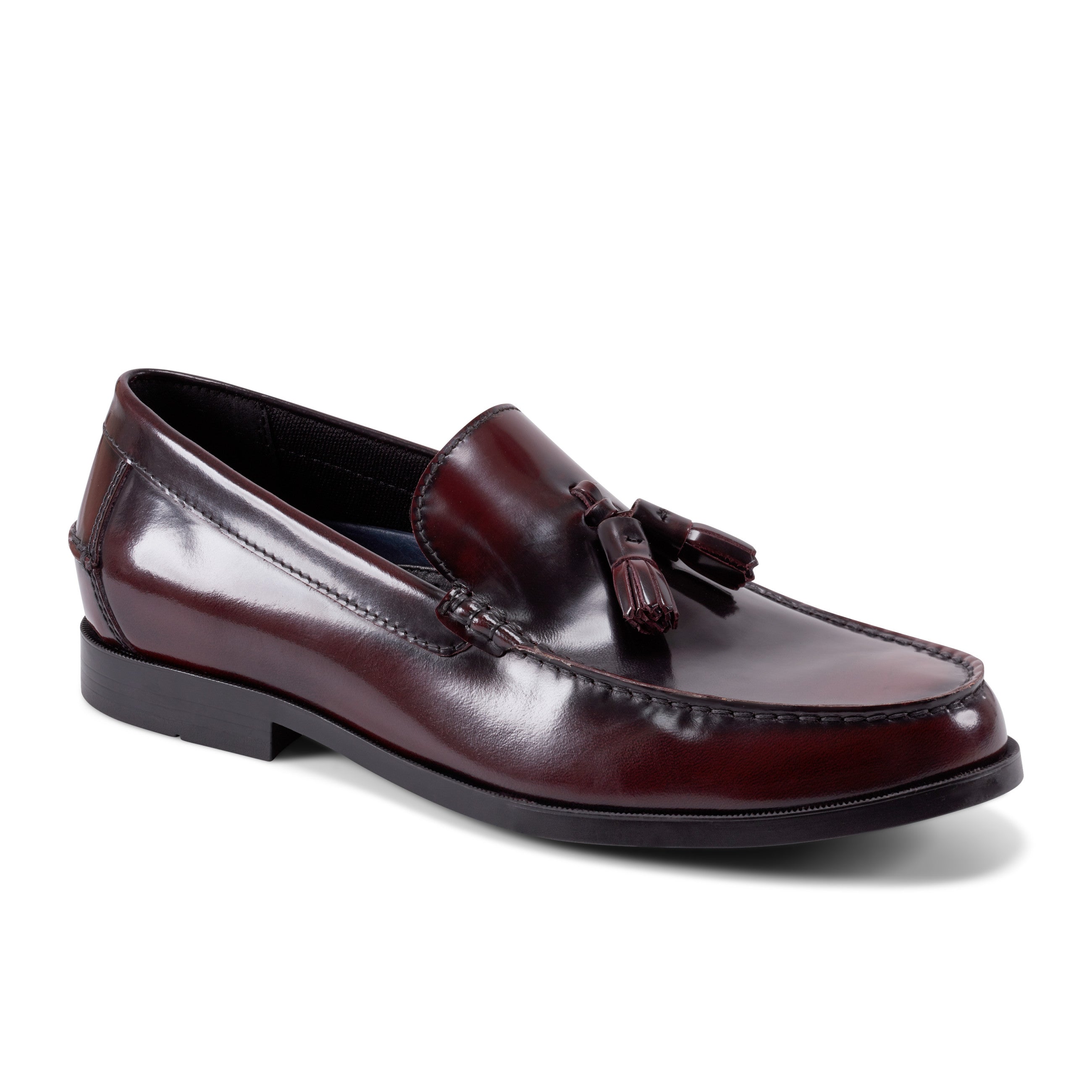 Men's Whitlaw Slip-On Tassel Dress Loafers - Comfortable Formal Shoes for Business, Office & Wedding Occasions