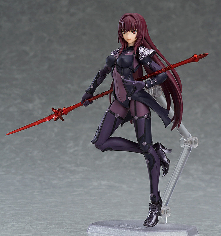 Fate/Grand Order Figma #381 Lancer Scathach Action Figure - Collectible Anime Toy for Display & Cosplay
