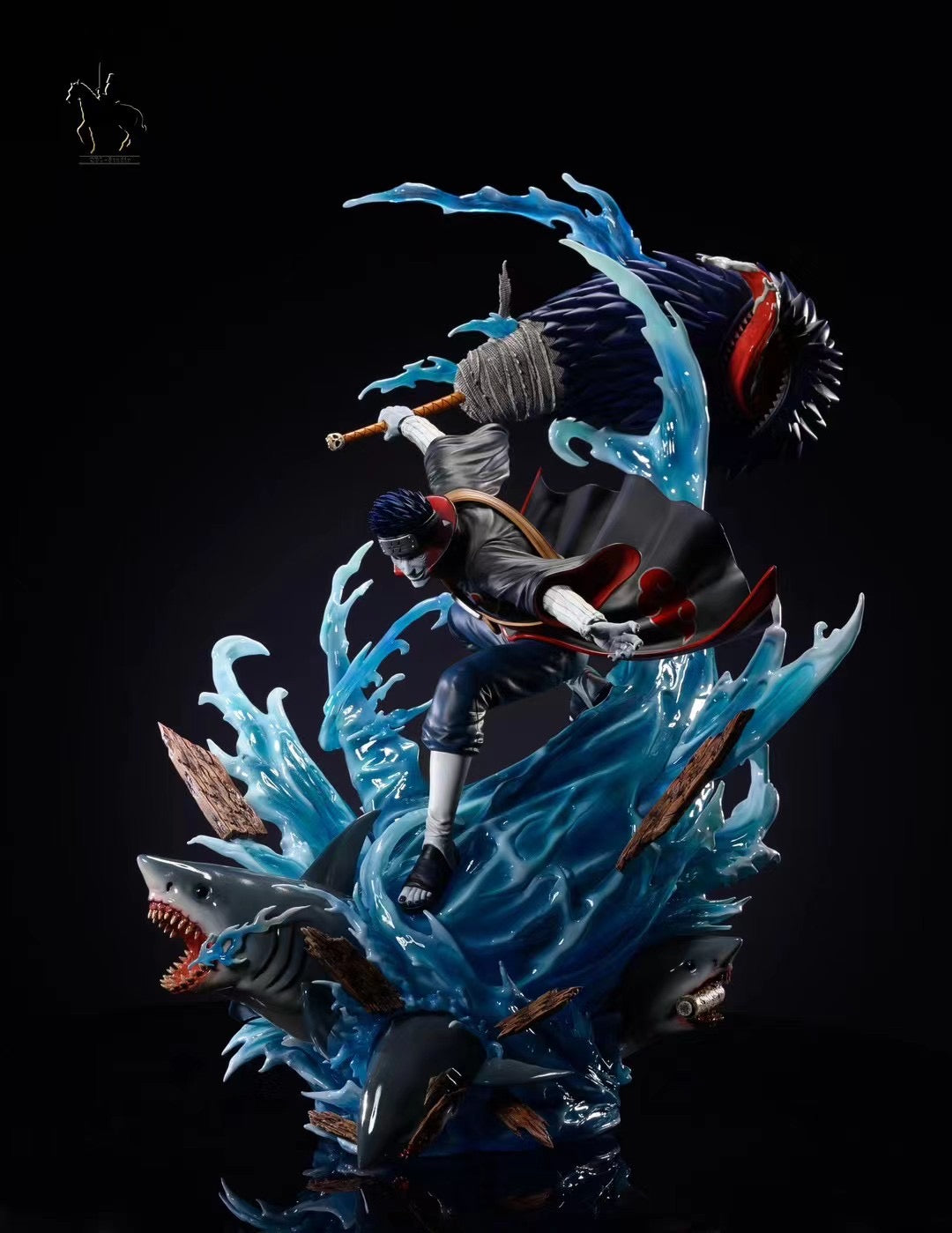 QBL Studio Kisame Hoshigaki Anime Figure - Premium Naruto Shippuden Collectible for Fans & Decor | Perfect for Home Display, Office Decor, and Anime Collections