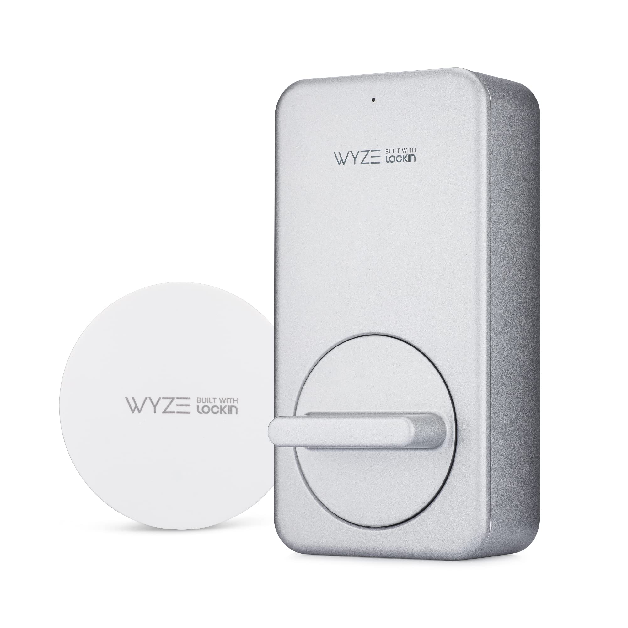 Wyze Lock WiFi & Bluetooth Smart Door Lock - Keyless Entry, Works with Alexa & Google Assistant, Fits Most Deadbolts - Includes Wyze Gateway (Certified for Humans) - Perfect for Smart Homes & Secure Keyless Access