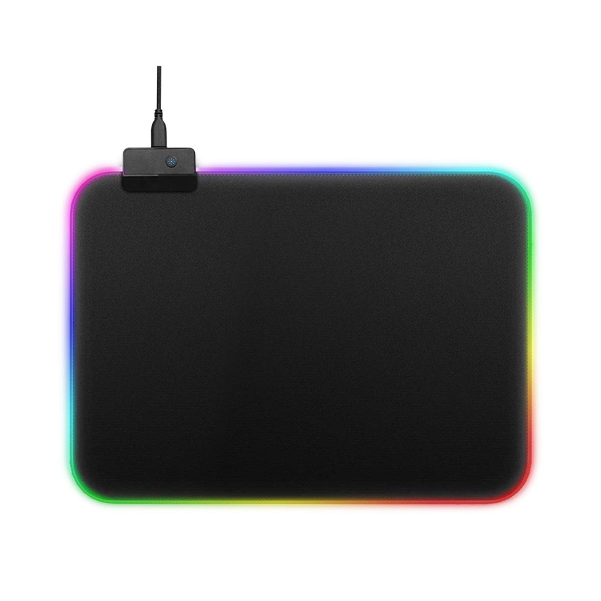 RGB Gaming Mouse Pad 350x250mm - LED Mouse Mat for PC & Laptop - Perfect for Gaming & Office Use