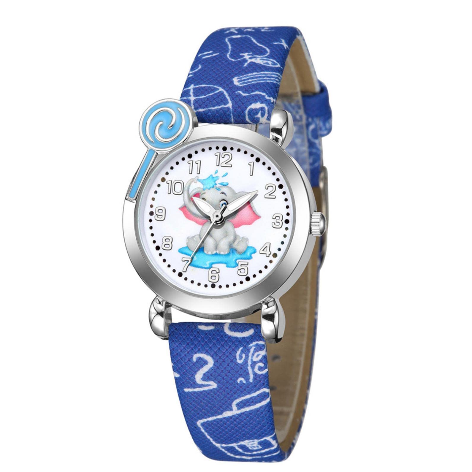 Women's Fashion Elephant Cartoon Quartz Watch - Stylish Mesh & Rubber Strap Wristwatch for Ladies - Perfect for Casual Wear, Office & Everyday Use