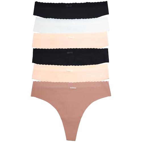 6-pack Basic Brown Thongs
