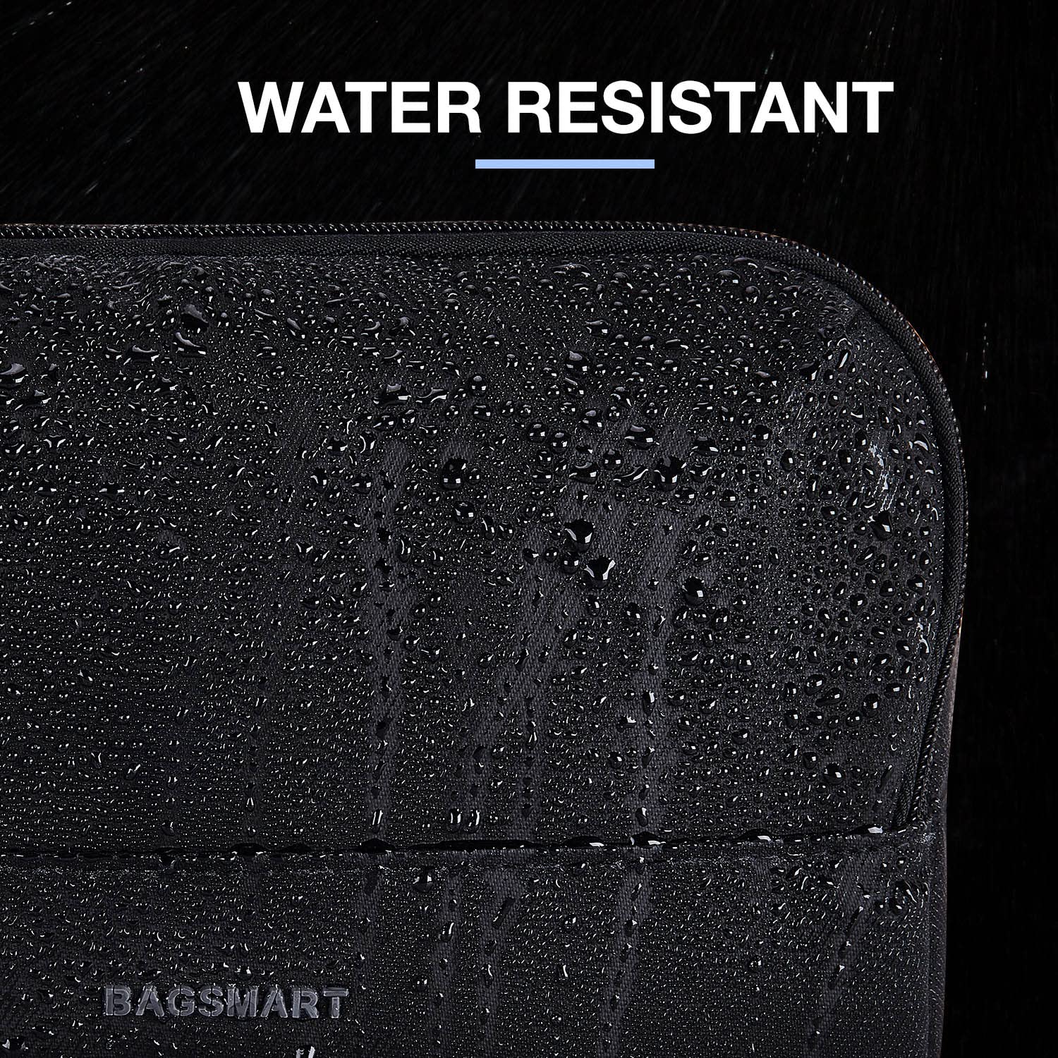 BAGSMART Large Waterproof Hanging Toiletry Bag for Men - Travel Organizer, Dopp Kit, Shaving Bag - Perfect for Bathroom, Shower & Travel Essentials (Black, Large) | Ideal for Business Trips, Gym, Camping & Valentine's Day Gifts