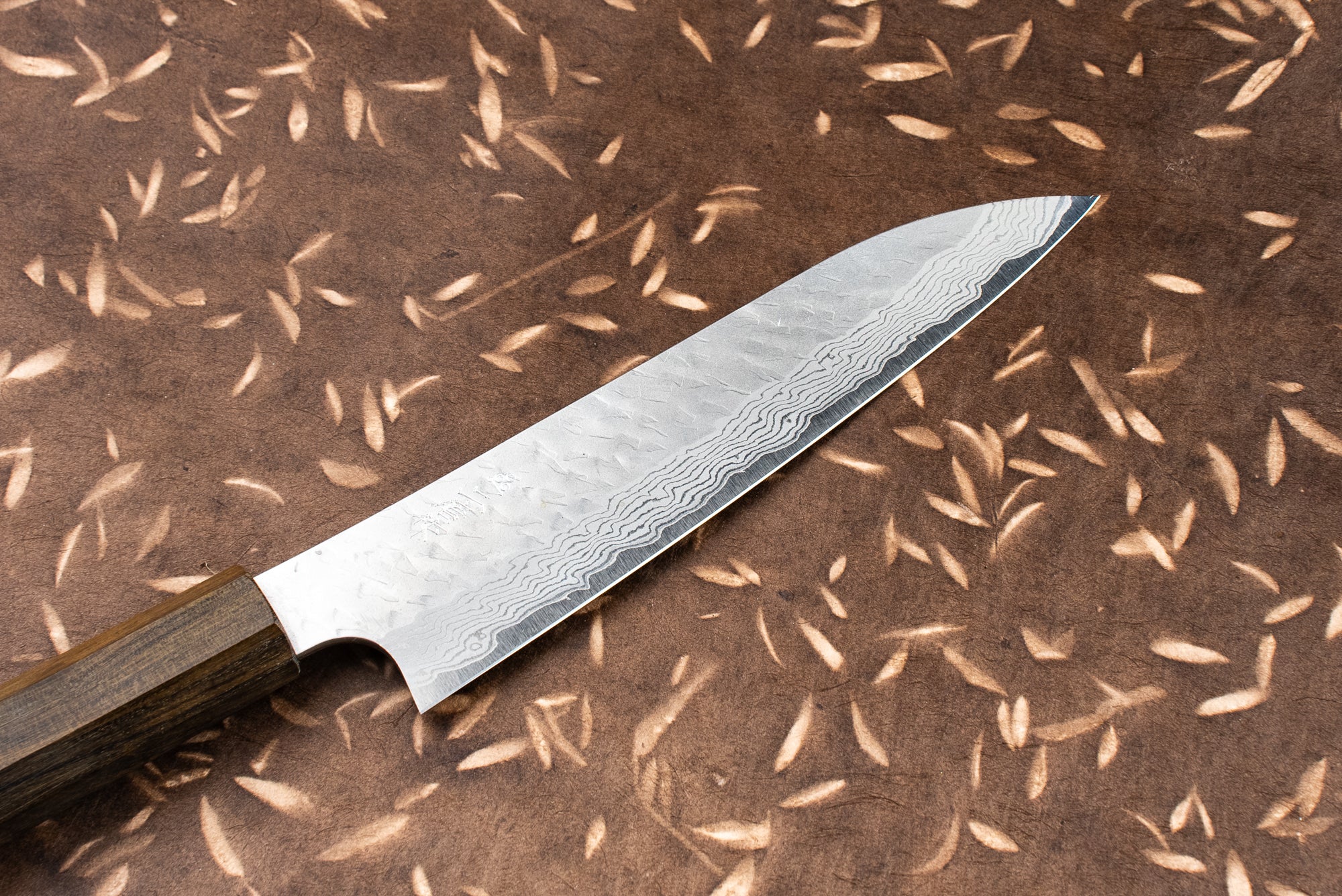 Nigara VG10 Tsuchime Damascus Petty Knife 150mm - Premium Japanese Kitchen Knife for Slicing, Peeling & Precision Cutting - Perfect for Chefs & Home Cooks
