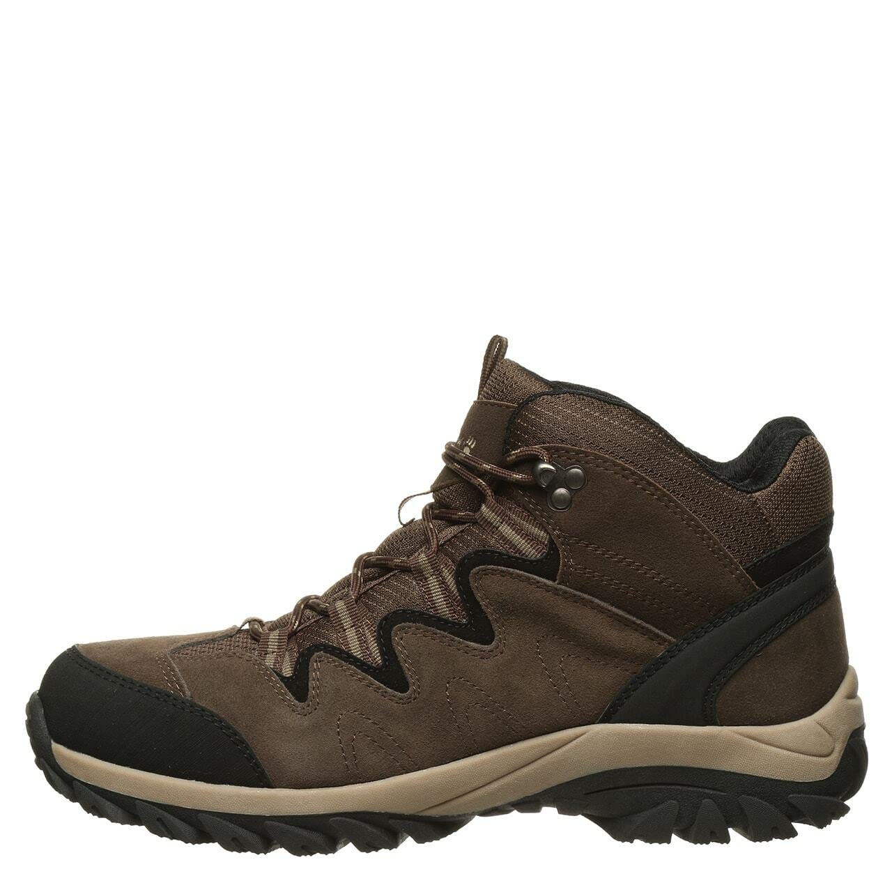 BEARPAW Men's Lars Hiking Boots - Waterproof Winter Booties for Men in Multiple Colors | Comfortable Outdoor Shoes for Hiking, Camping & Snow Activities