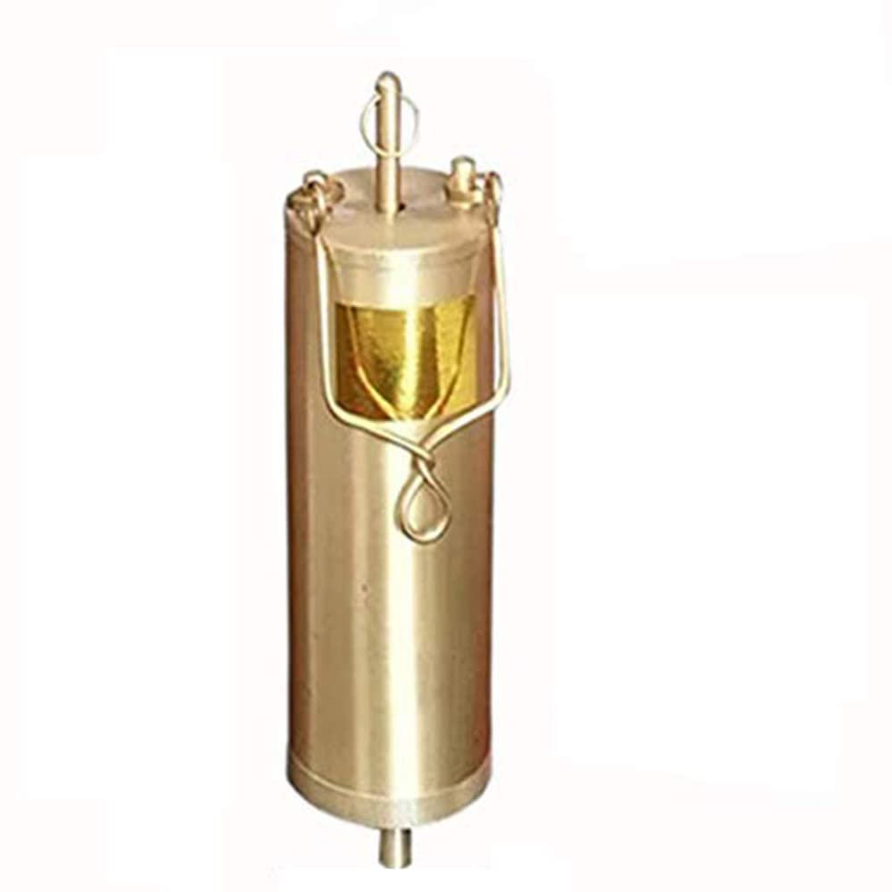 Universal Petrochemical Oil Sample Bottle - 1000ML Copper Tank Sampler for All-Level Dead Bottom Sampling | Ideal for Industrial, Laboratory & Field Testing