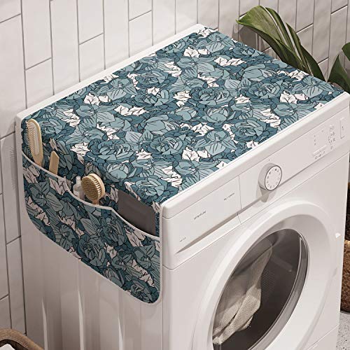 Slate Blue and White