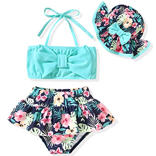 Floral Cyan