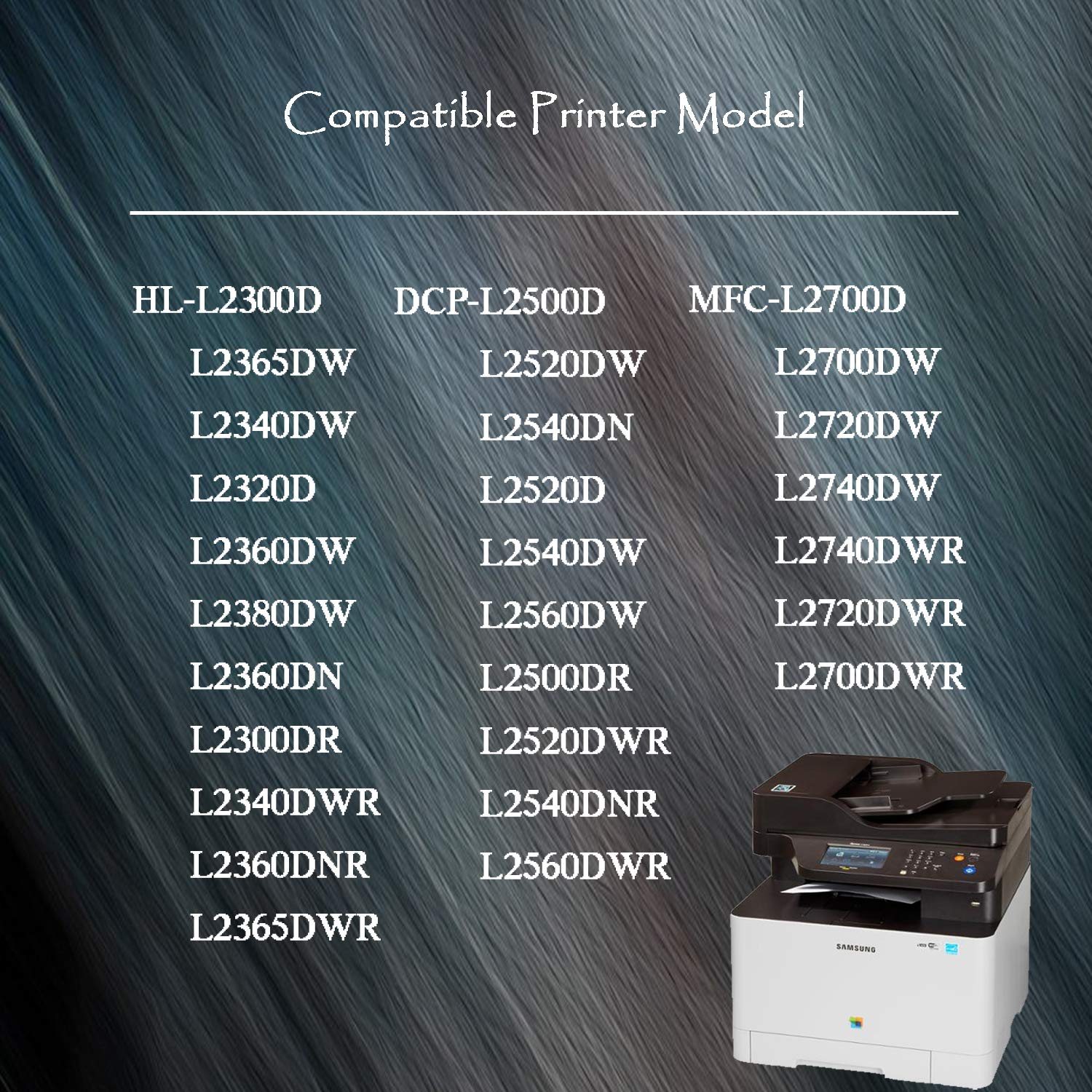 Brother TN660 Toner Cartridge - 4 Black Set for HL-L2300D Printers - Home & Office Use