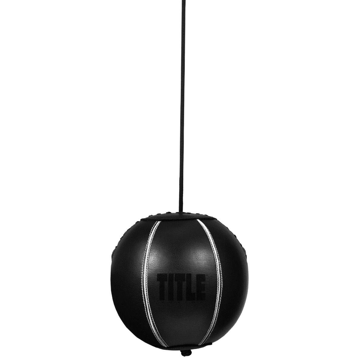 TITLE Boxing Cannon Ball - Black Slip Ball for Reflex Training | Boxing Equipment & Gear for Head Movement & Skill Improvement | Perfect for Home, Gym & Boxing Practice