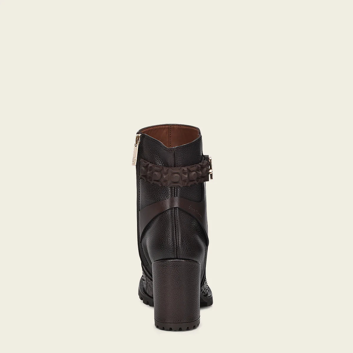 Women's Cuadra Brown Casual Fashion Python Skin Ankle Boots - 6G0PBRS - Perfect for Everyday Wear, Office & Night Out