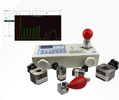 NEWTRY ZQ-11E Portable Torque Tester - Digital Lamp Cap Torsion Meter with B15d Fixture, Electric Machinery Dynamometer for Gram Force Measurement | Perfect for Light Bulb Manufacturing, Quality Control & Electrical Equipment Testing