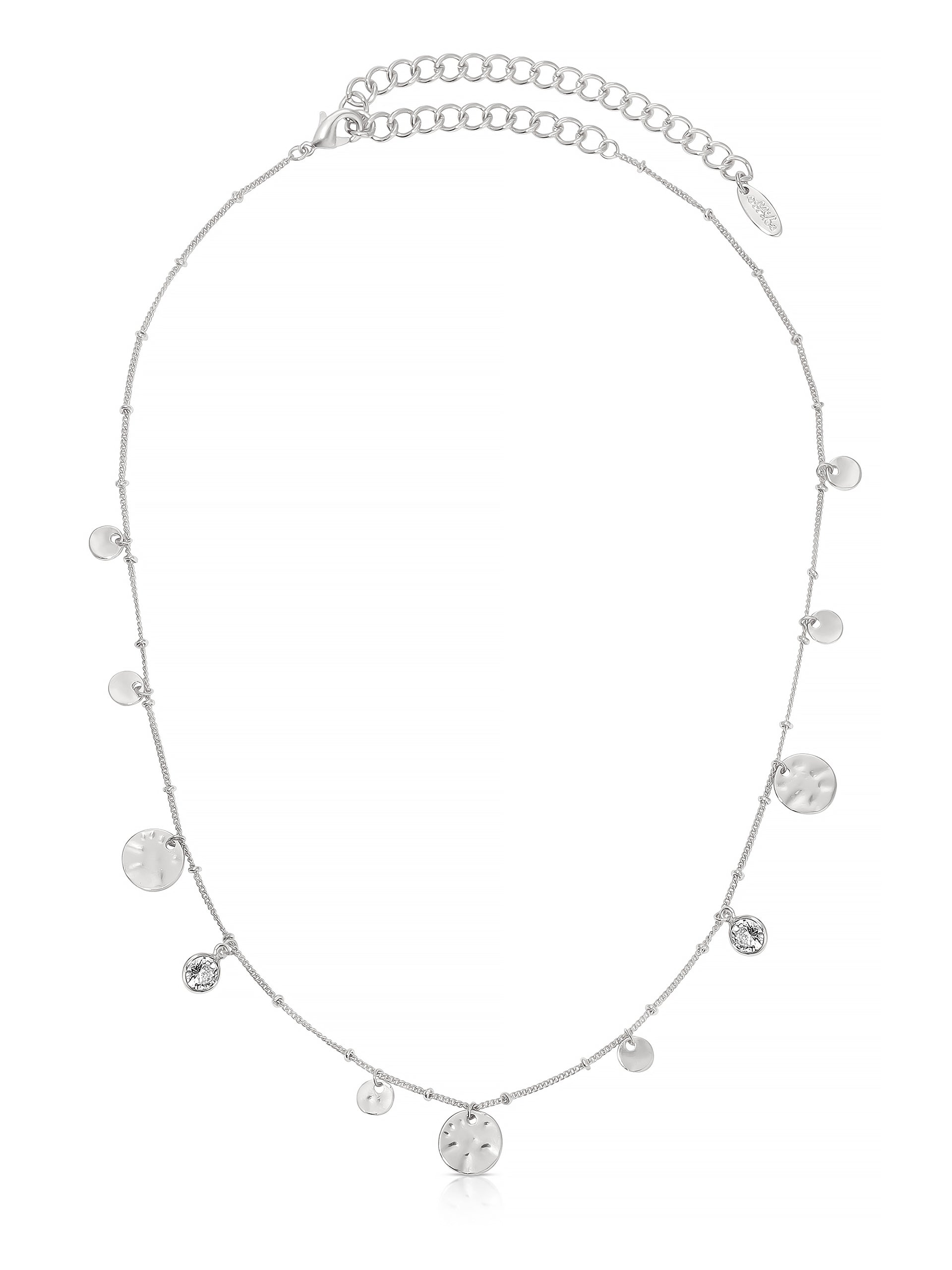 Layered Crystal Necklace Set for Women - Elegant Multi-Layer Pendant Necklace Jewelry Gift for Her | Perfect for Parties, Weddings & Everyday Wear