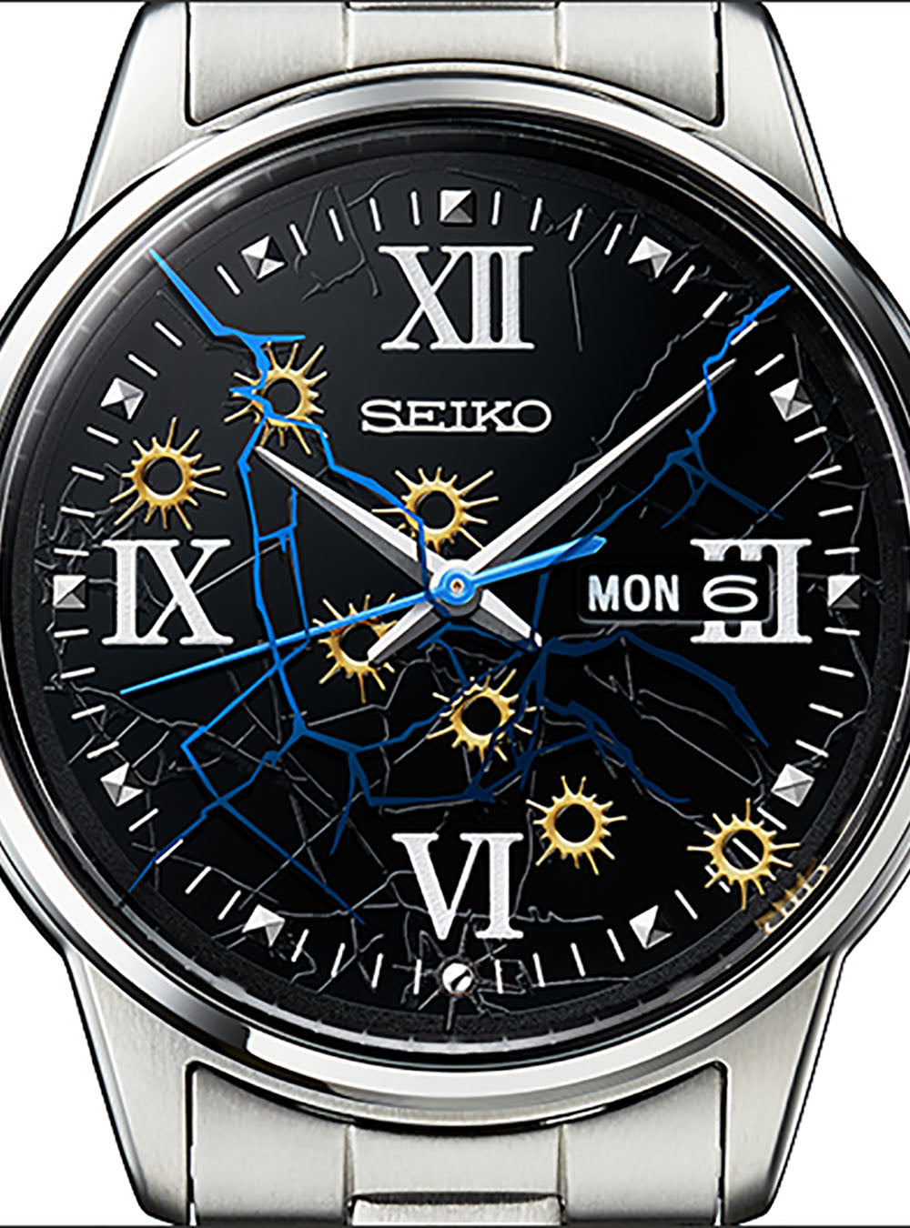 SEIKO × FIST OF THE NORTH STAR (HOKUTO NO KEN) 40th Anniversary Limited Edition Watch - Made in Japan - Collector's Timepiece for Anime Fans & Watch Enthusiasts - Perfect for Special Occasions & Gift Giving