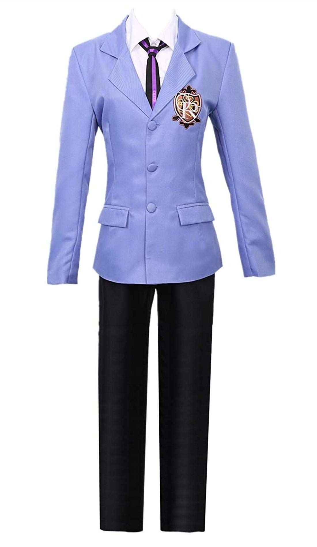 Tamaki Suou Fujioka Haruhi Ootori Kyouya Anime Cosplay Costume - Ouran High School Host Club Uniform Set for Halloween, Conventions & Roleplay