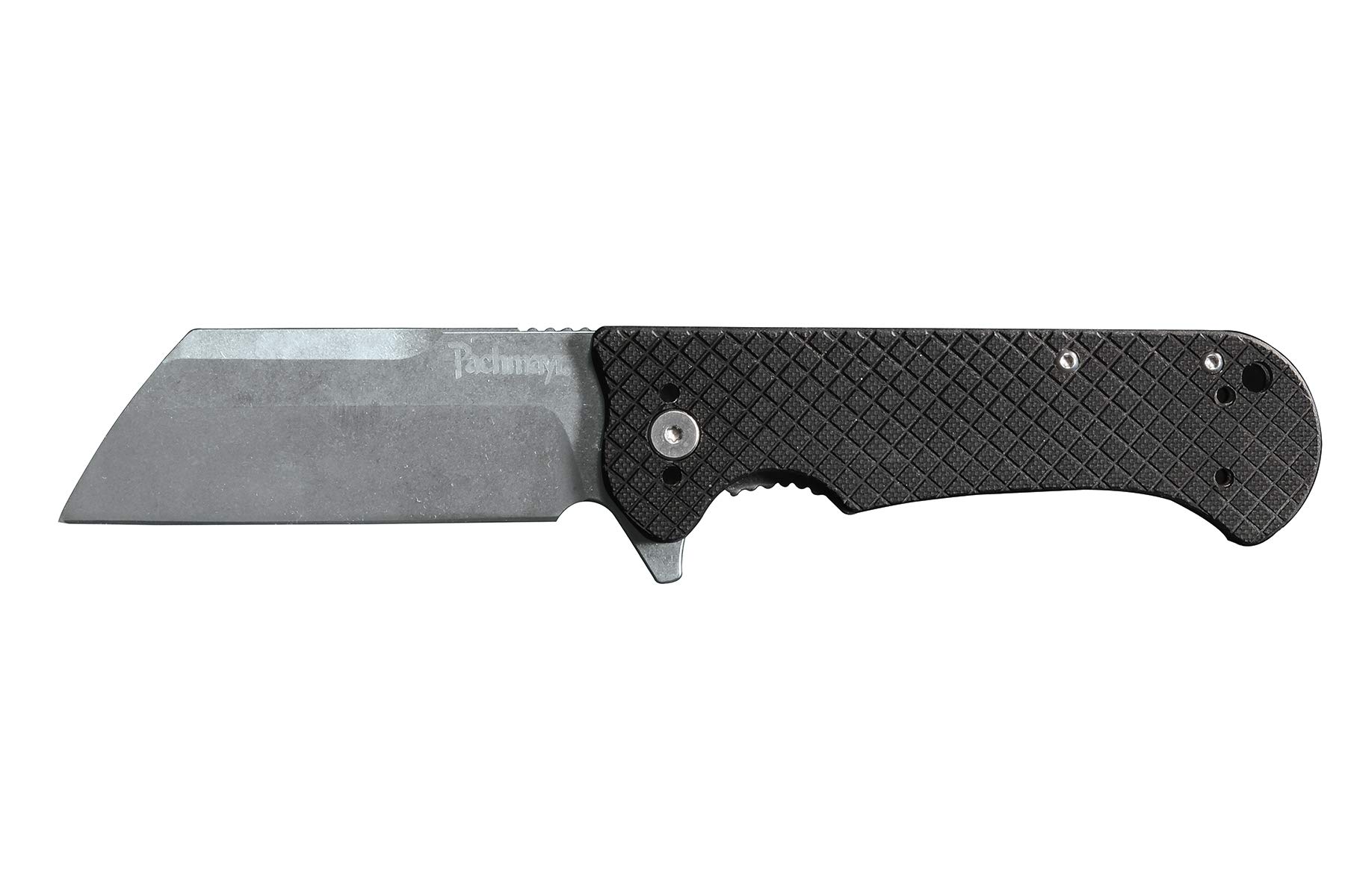 Pachmayr Grunt Folding Knife - 3.3 Inch Black Tactical Pocket Knife for Camping, Hiking & Outdoor Survival | EDC Everyday Carry Tool