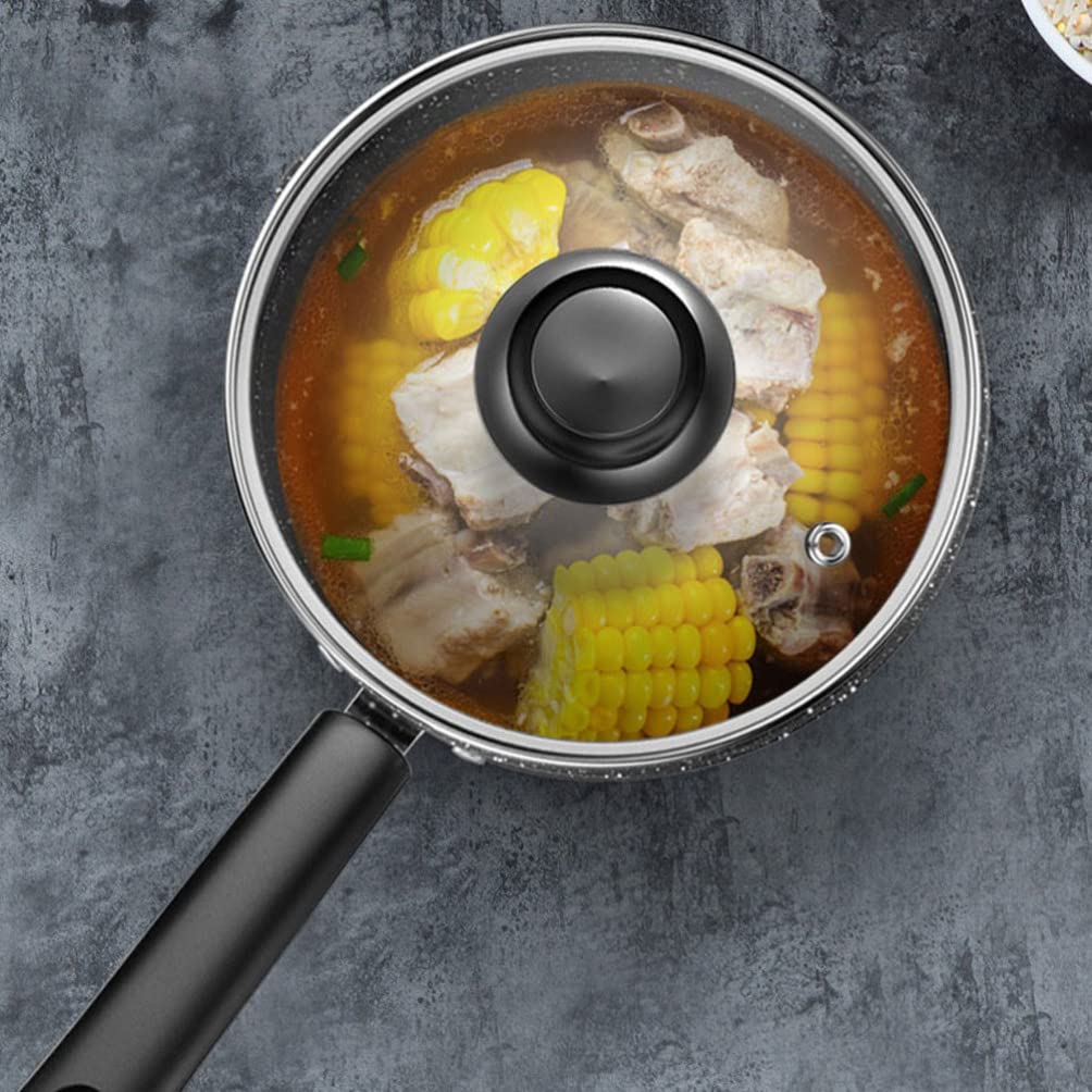 Premium Maifan Stone Cooking Pot Set - 1-Piece Breakfast Stockpot with Handle for Soup, Noodles & Food (Ideal for Home, Kitchen & Instant Meals)