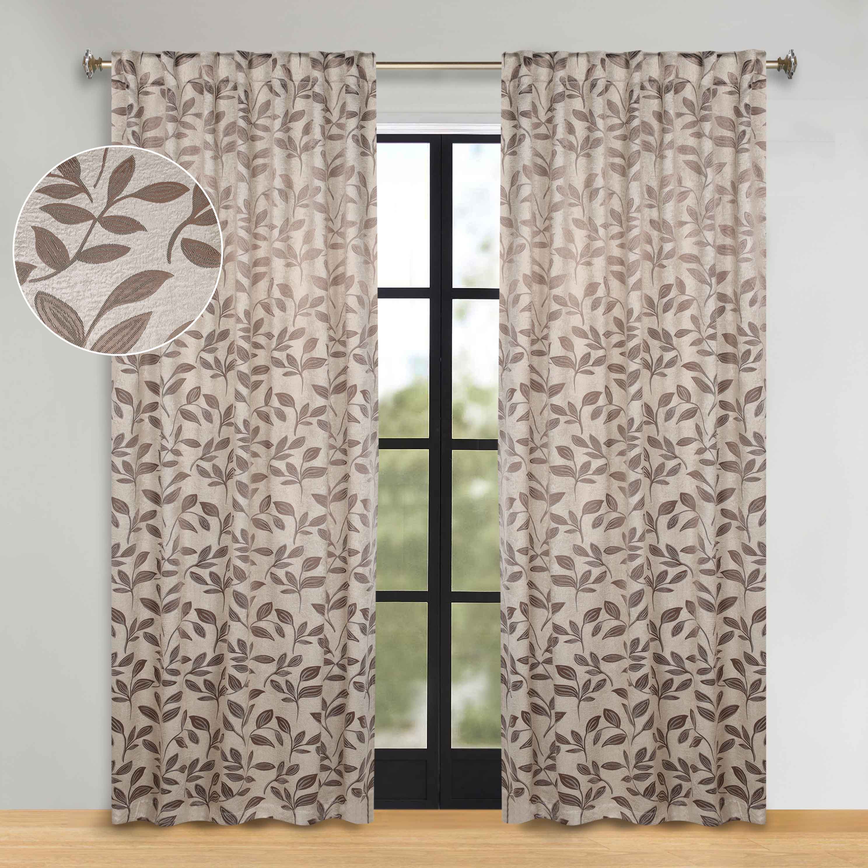 Premium Blackout Curtains Set - Room Darkening Back Tab Panels for Bedroom, Living Room & Nursery | Noise Reducing & Energy Efficient Window Treatments
