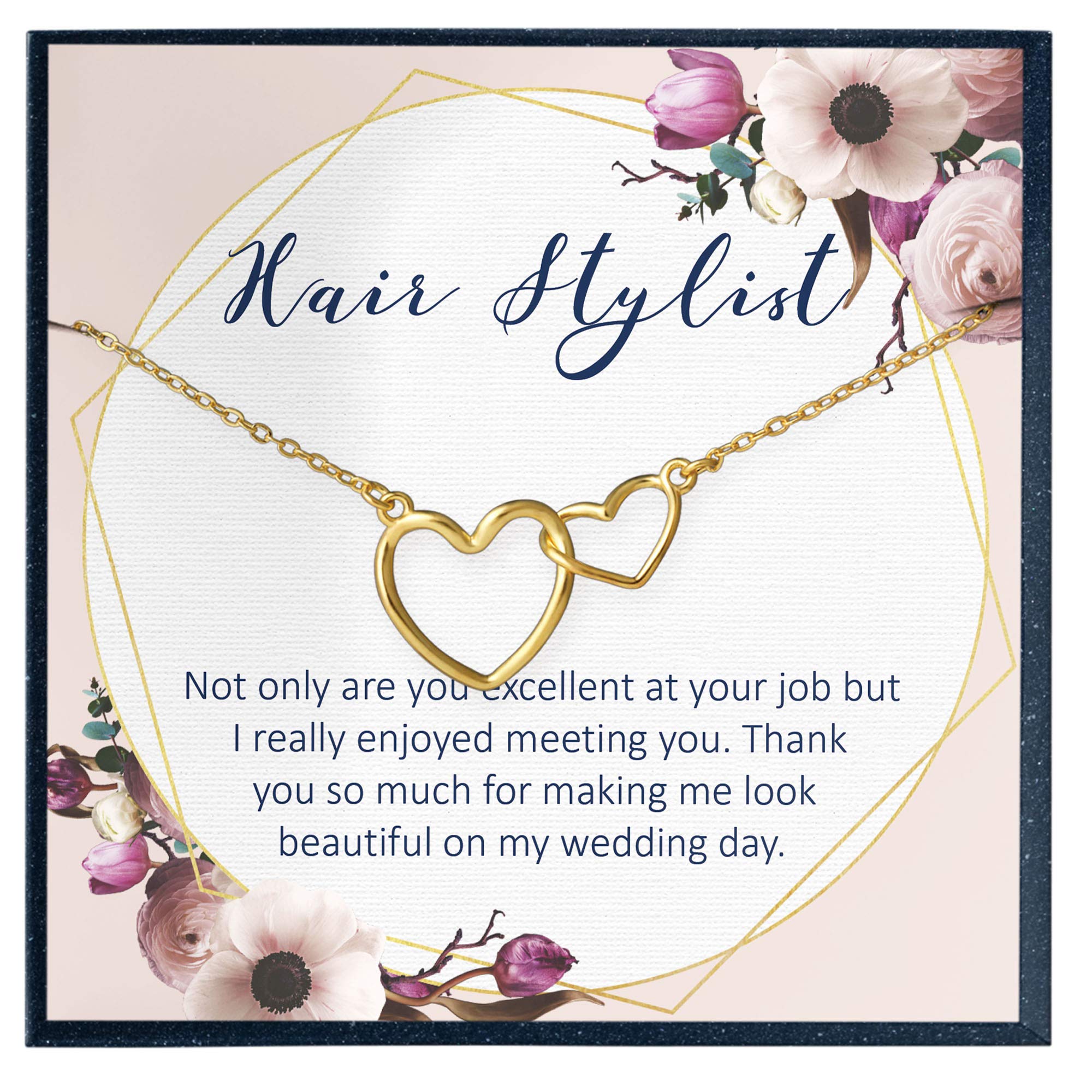 Stylish Hair Stylist Jewelry Gift Set - Perfect Thank You Present for Hairdressers & Hairstylists - Great for Appreciation Gifts, Graduations & Salon Celebrations
