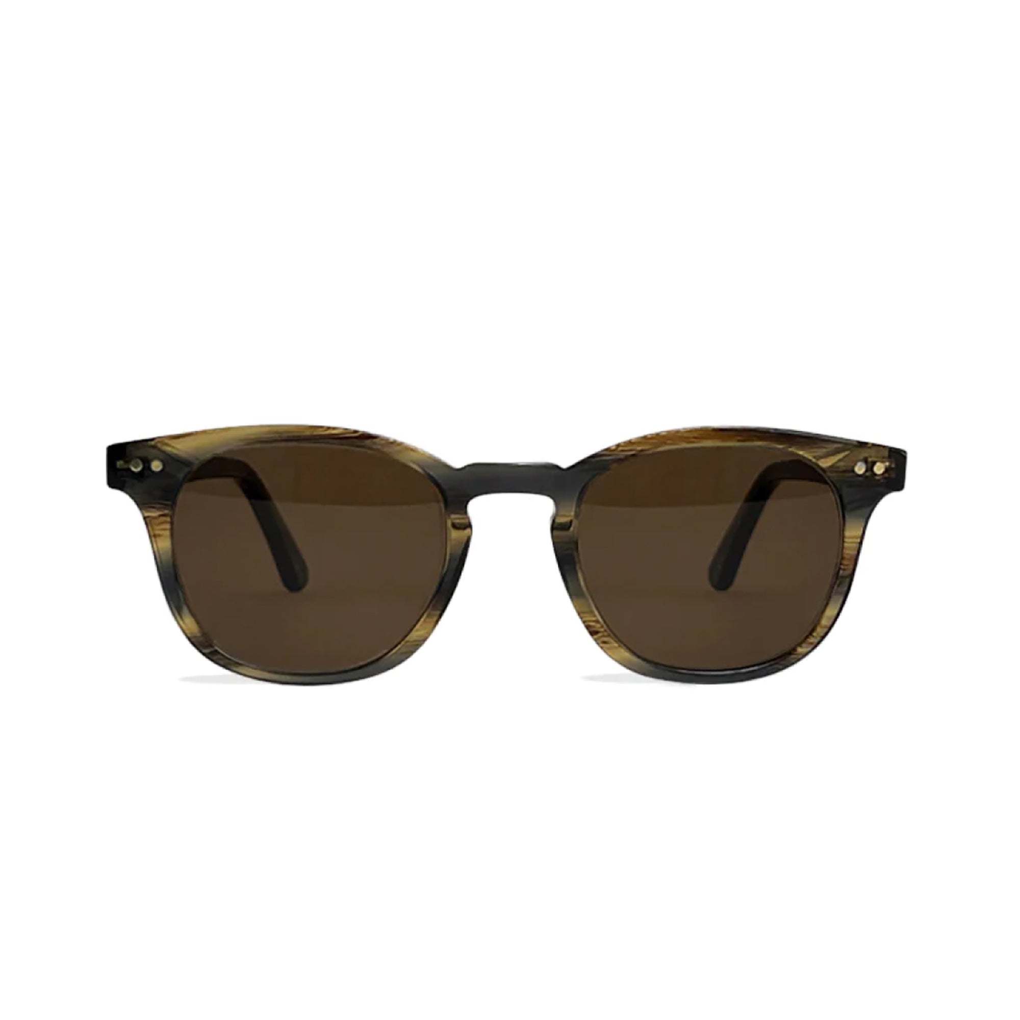 Amber Tortoise / Green Lens