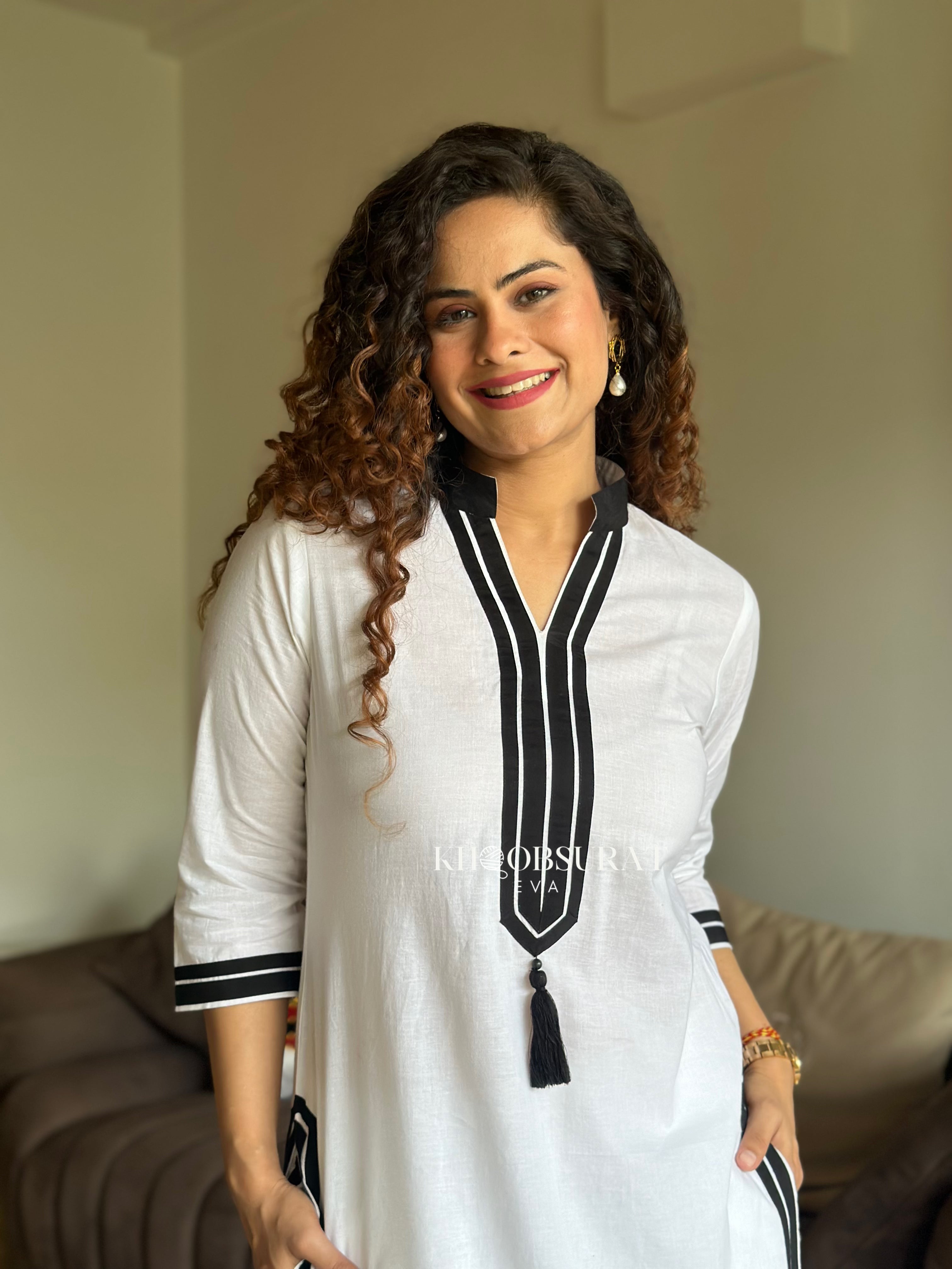 Elegant Noor White Kurta Set for Women - Traditional Pakistani/Indian Ethnic Wear - Perfect for Festivals, Weddings & Special Occasions