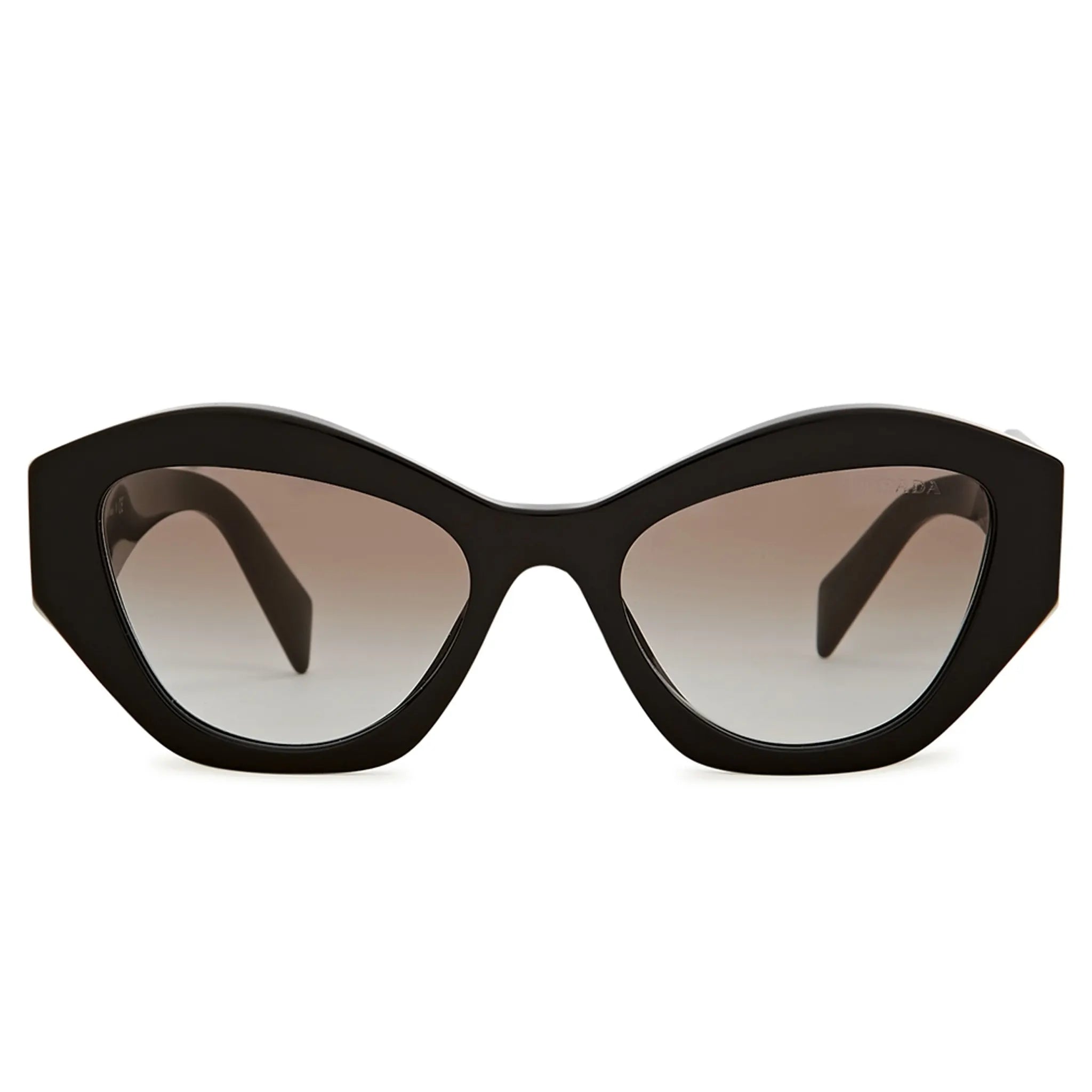 Prada PR 07YS 1AB0A7 Butterfly Black Sunglasses for Women - Luxury Designer Shades with UV Protection - Perfect for Summer, Beach & Outdoor Activities