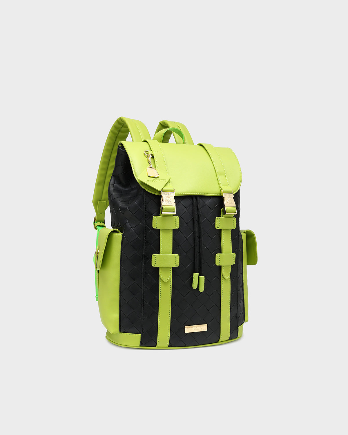 Bodega Explorer Backpack - Waterproof Travel Backpack for Men & Women, Durable Black & Slyme Hiking Backpack with Laptop Compartment - Perfect for Outdoor Adventures, Commuting & College