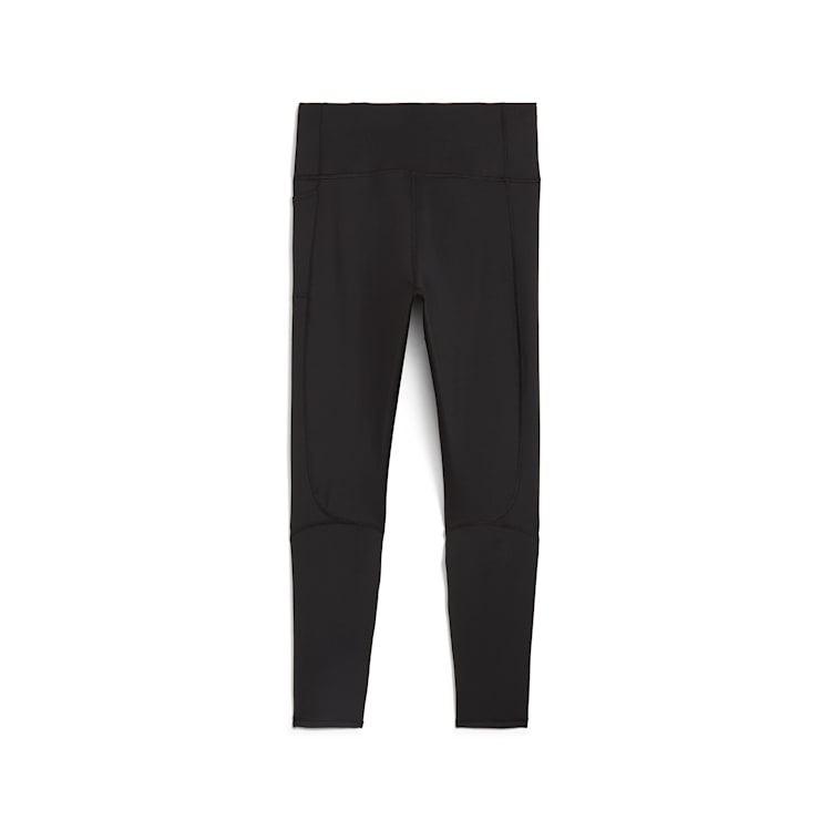 PUMA Women's EVOSTRIPE Black Workout Tights - High Waisted Yoga Pants for Running, Gym & Fitness Training