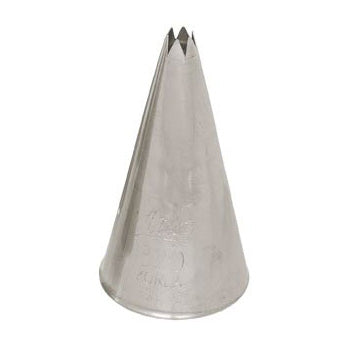 Ateco 820 #0 Star Pastry Tip for Cake Decorating, Cupcakes, Cookies & Desserts | Professional Baking & Icing Tool