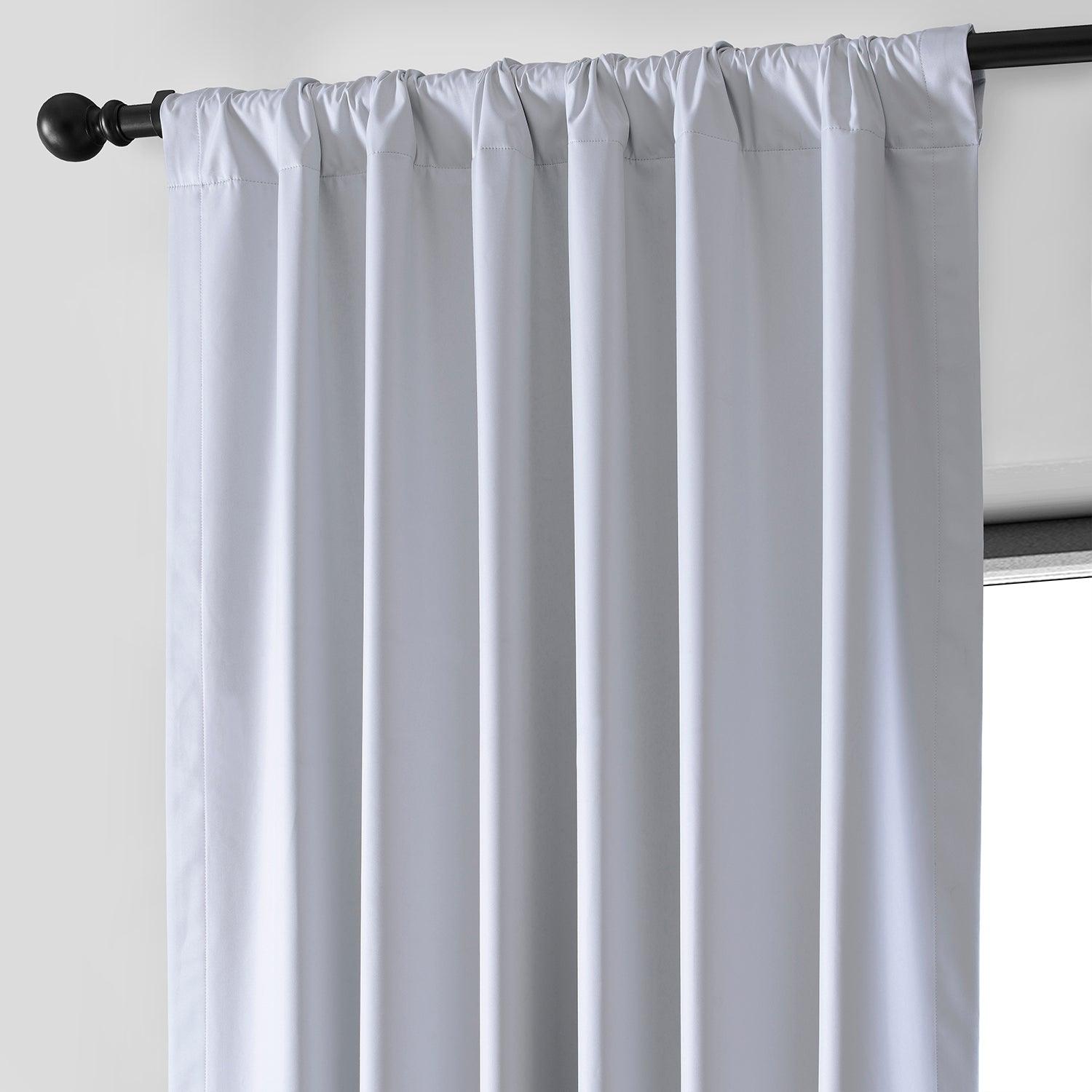 Off White Hotel Blackout Curtains - Premium Light Blocking Window Drapes for Bedroom & Home Theater - Noise Reducing & Energy Efficient