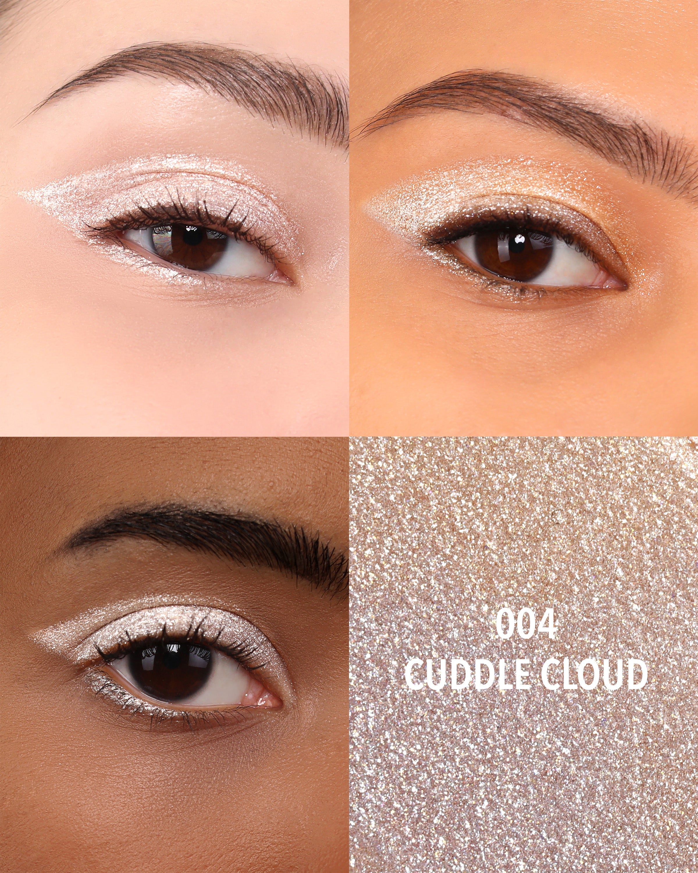 Prism Pop Pigment 004 Cuddle Cloud - High-Quality Cosmetic Pigment for Makeup Artists & DIY Beauty - Perfect for Eyeshadow, Lip Gloss & Nail Art