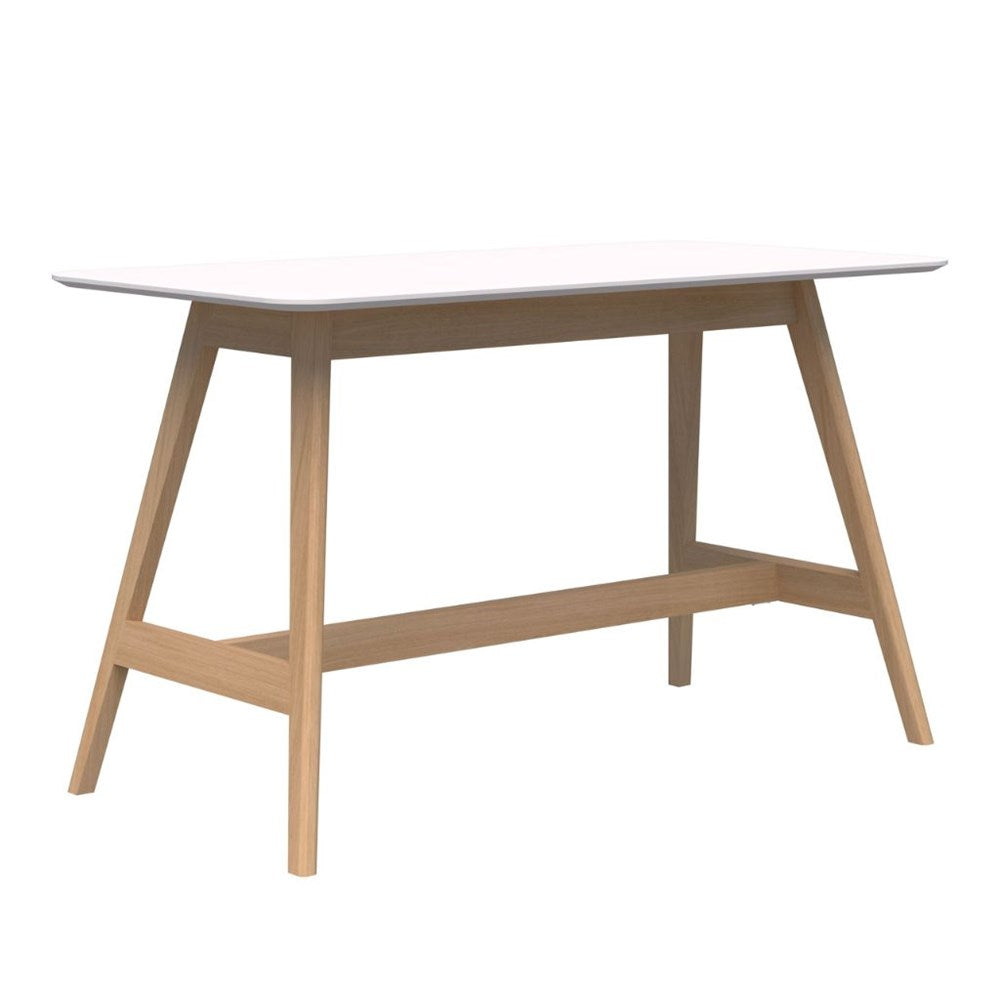 Oslo Bar Leaner - Premium Adjustable Height Bar Stool for Kitchen Island, Counter & Home Bar - Modern & Comfortable Seating for Dining & Entertaining