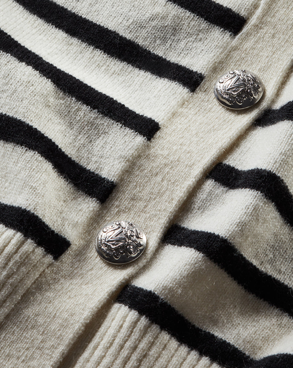 Luxury Cheshire Cashmere Cardigan for Women - Soft & Warm Winter Sweater - Perfect for Office, Travel & Casual Wear