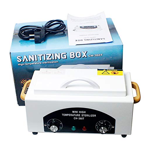 Brand CH-360T Mini High Temperature Autoclave Sterilizer Machine - Compact Dental Lab Equipment for Sterilizing Instruments, Jewelry & Nail Tools