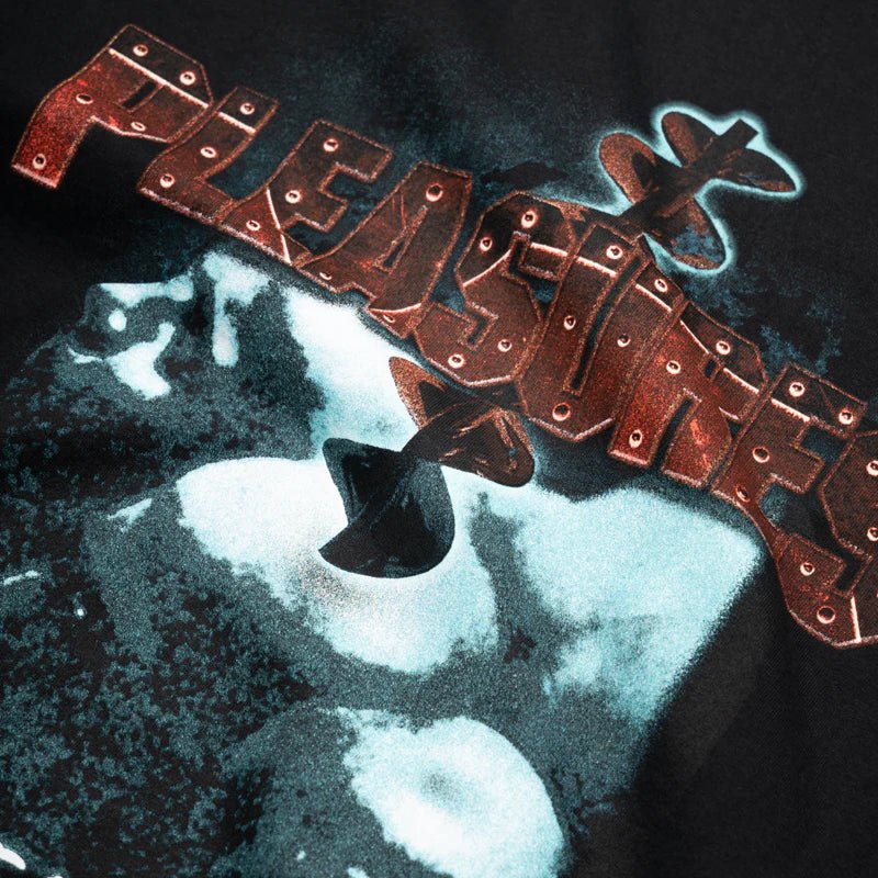 Pleasures Migraine Graphic T-Shirt - Black Edge - Comfortable Cotton Tee for Casual Wear & Street Style