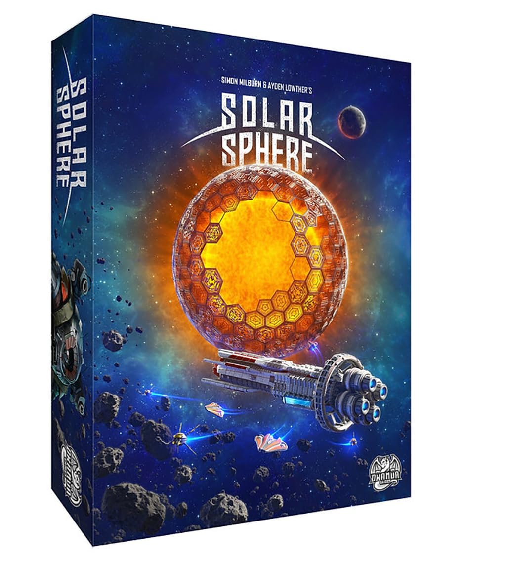 Solar Sphere Base Strategy Board Game by Dranda Games - 1-4 Players, Ages 14+ - Perfect for Family Game Nights and Strategy Enthusiasts