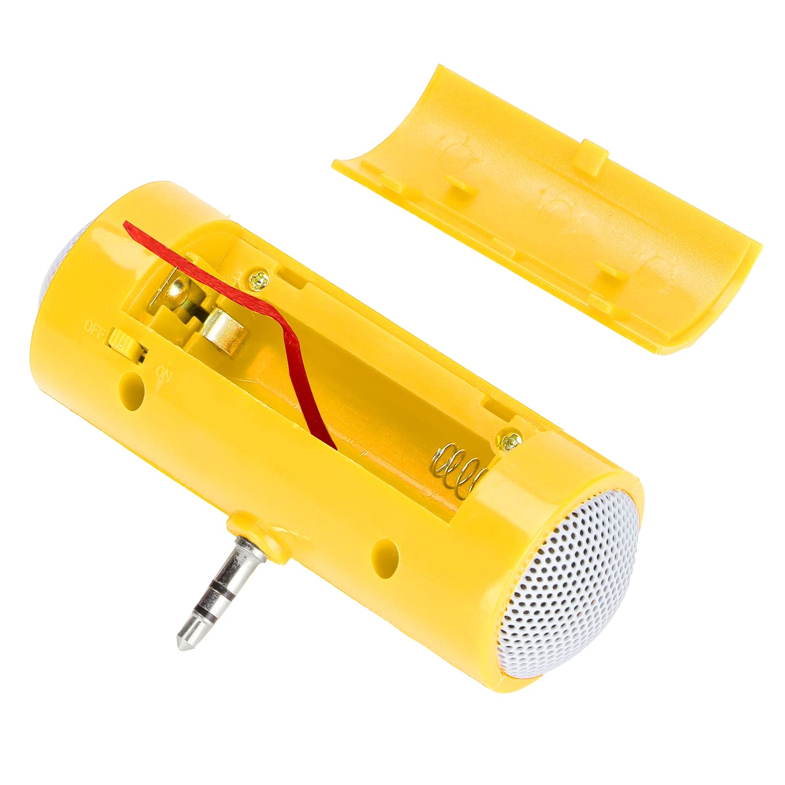 Portable Mini Speaker with 3.5mm Jack - Wireless Stereo Sound for Smartphones & Laptops - Home & Travel Use
