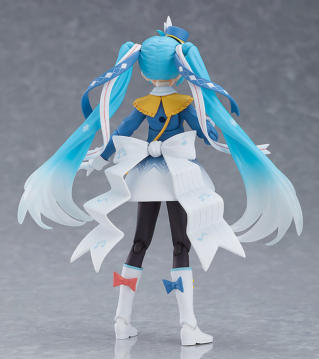 Figma #EX 060 Snow Miku (Snow Parade Ver.) Vocaloid Action Figure - Collectible Anime PVC Statue for Vocaloid Fans | Perfect for Display, Cosplay Inspiration & Anime Collections