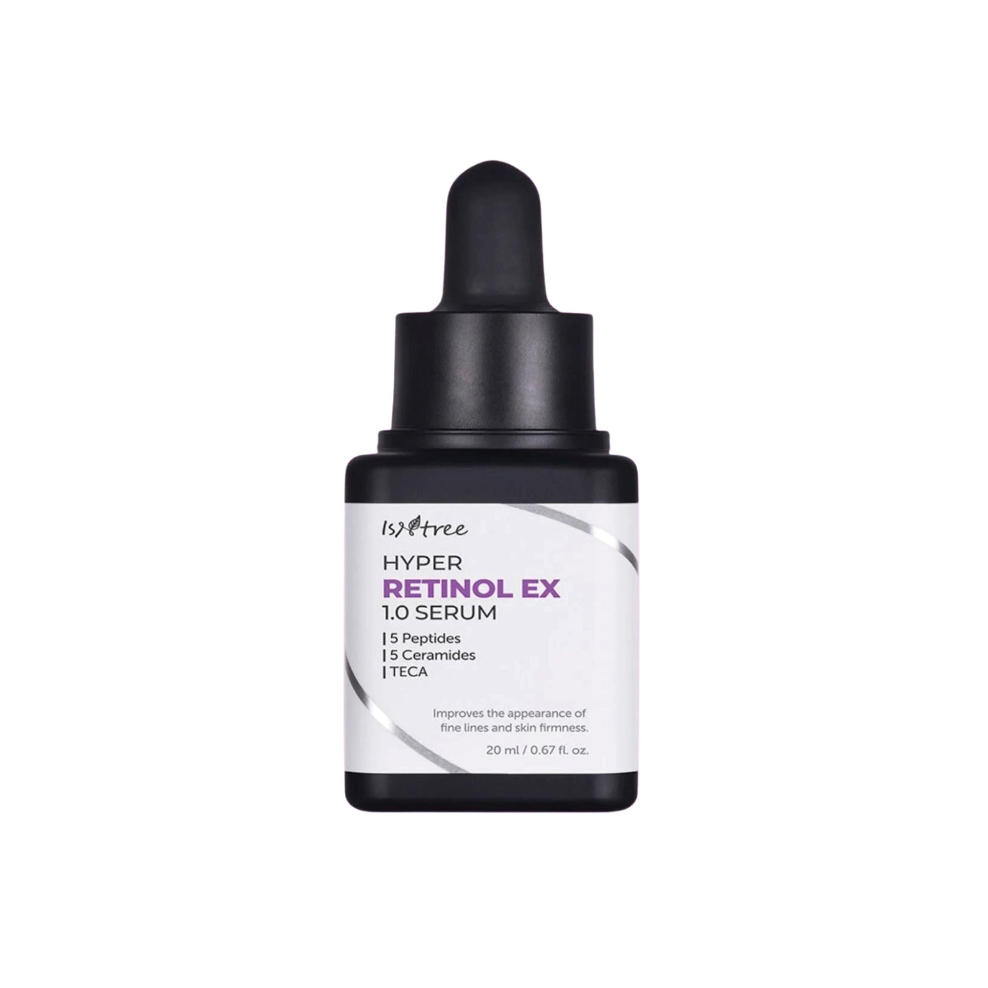 ISNTREE Hyper Retinol EX 1.0 Anti-Aging Serum 20ml - Retinol Facial Serum for Wrinkles & Fine Lines, Brightening & Hydrating Skin Care - Day & Night Use for All Skin Types