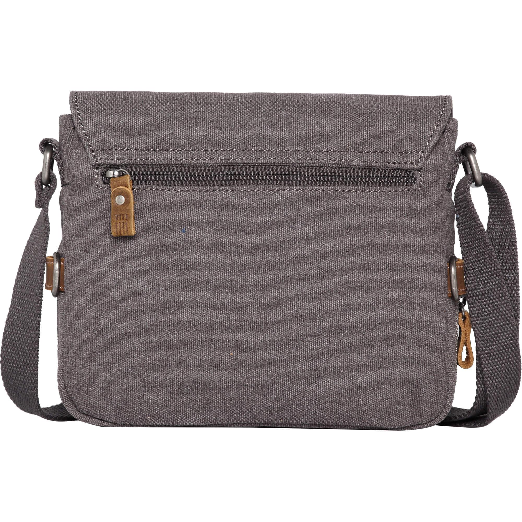 Troop London Classic Canvas Crossbody Bag - Stylish Travel Bag for Men & Women | Perfect for Commuting, Shopping & Outdoor Adventures