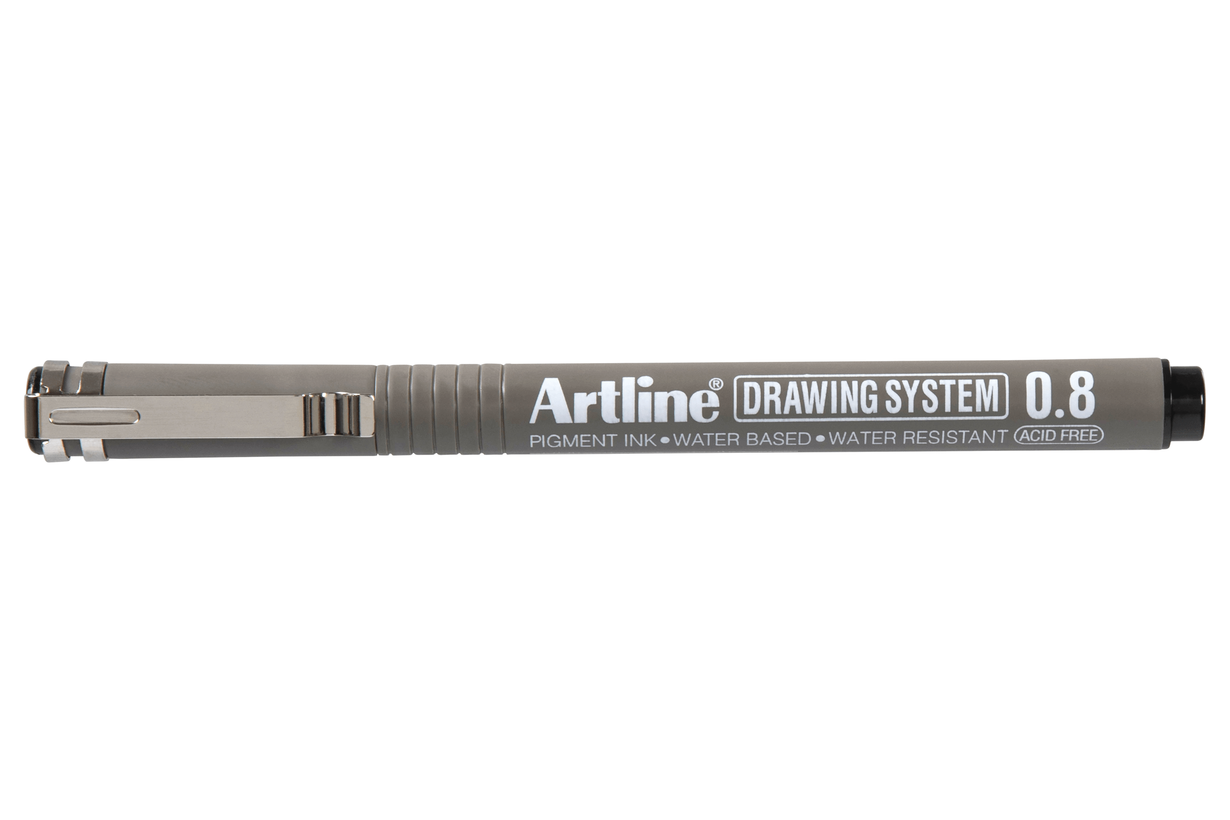 Artline 238 Drawing System Pen 0.8mm Fine Tip Black Ink - 12 Pack for Sketching, Technical Drawing & Calligraphy | Perfect for Artists, Architects & Designers