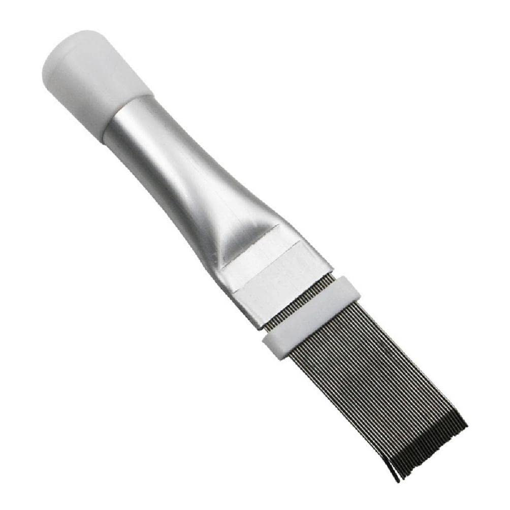 AC Condenser Fin Comb & Cleaning Brush - Refrigerator Coil Cleaner Tool for Air Conditioner Maintenance & Repair | Perfect for HVAC System Tune-Ups & Home Appliance Care