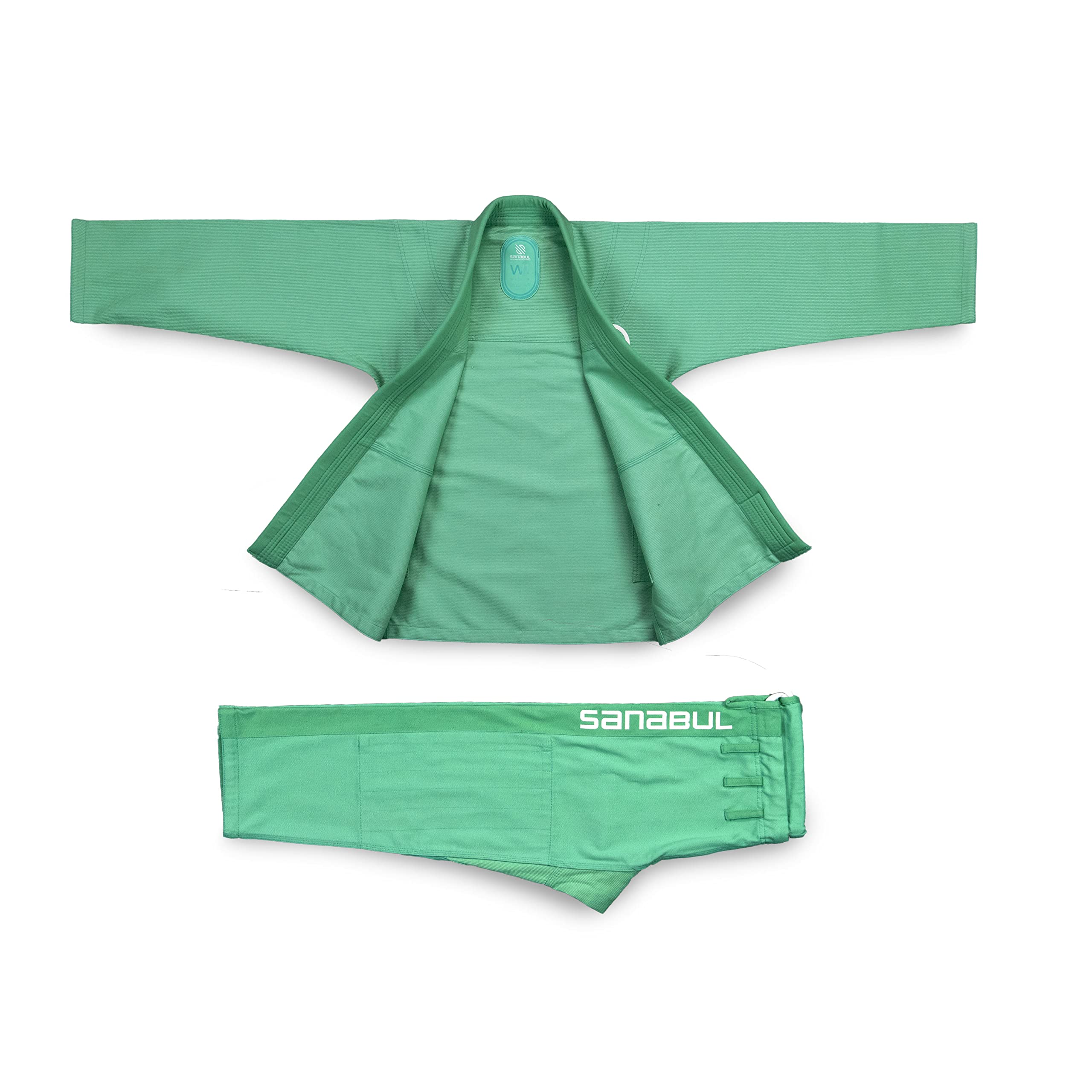 Sanabul Women's BJJ Gi - Brazilian Jiu Jitsu Uniform for Training & Competition - Lightweight & Durable for MMA, Grappling & Martial Arts Practice