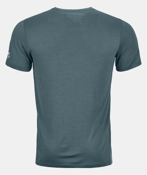 Ortovox 120 Cool Tec Mountain Cut T-Shirt for Men - Moisture-Wicking & Breathable Hiking & Outdoor Performance Shirt - Perfect for Trail Running, Climbing & Adventure Travel