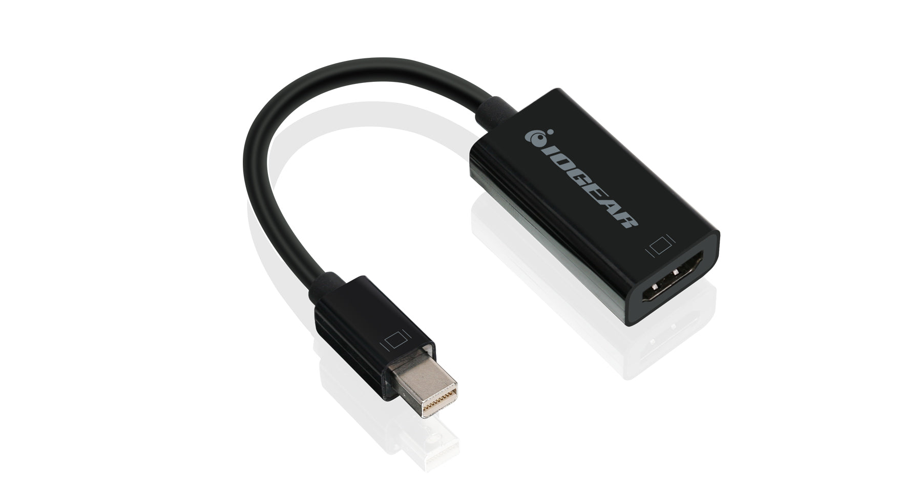 4K Active Mini DisplayPort to HDMI Adapter - High-Speed Converter for MacBook, PC, Laptop to Monitor/TV - Perfect for Gaming, Presentations & Home Theater Setup