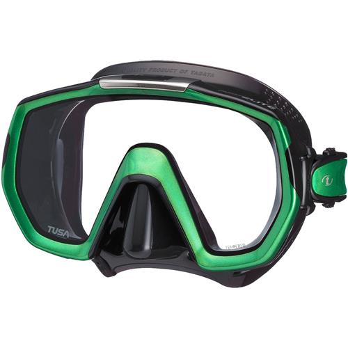 Tusa Freedom Elite Scuba Diving Mask - Professional Snorkeling Gear for Underwater Exploration, Perfect for Ocean Adventures and Marine Life Observation