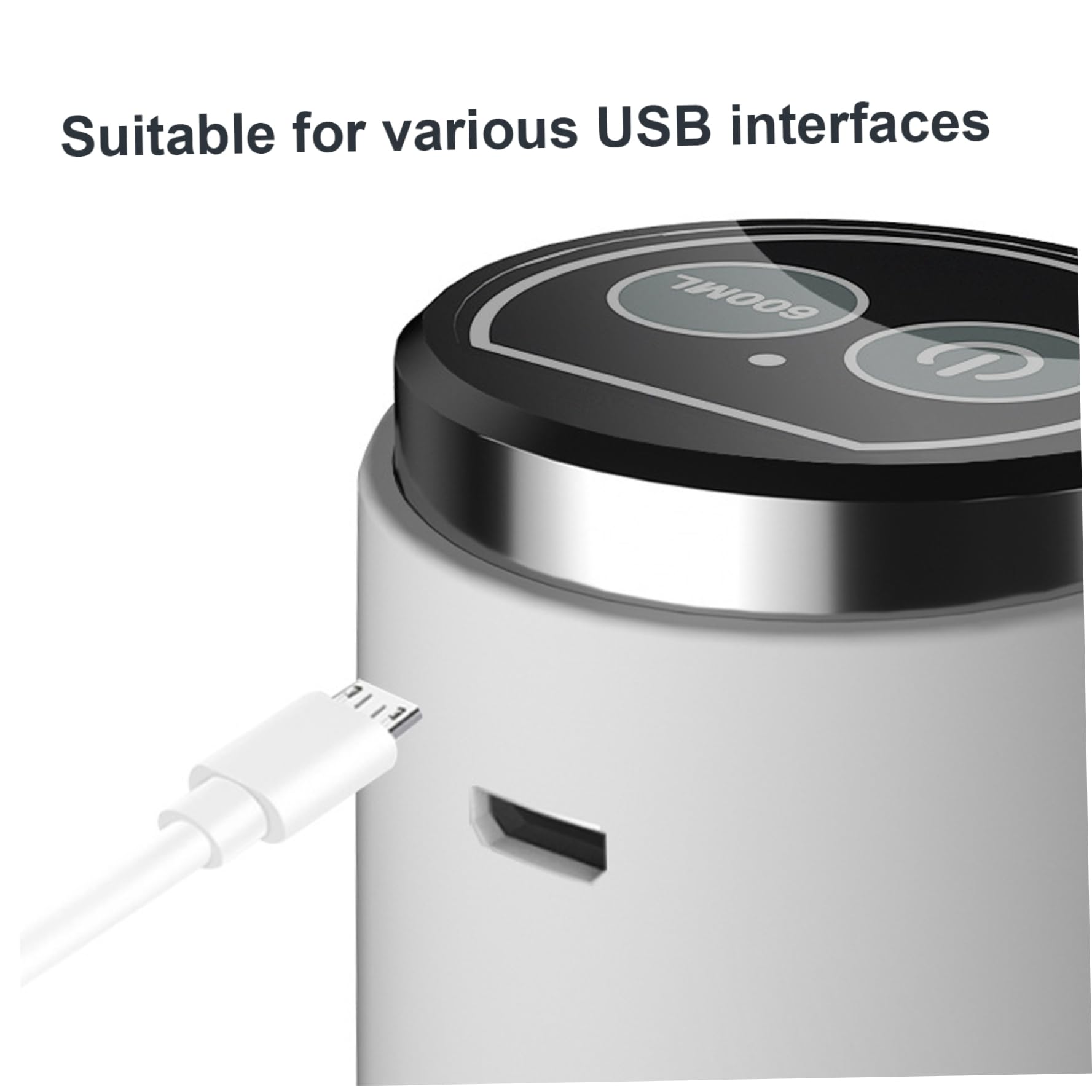 Electric Water Bottle Dispenser - Automatic USB Rechargeable Drinking Water Outlet for 1-5 Gallon Universal Bottles | Perfect for Home, Office & Camping Use