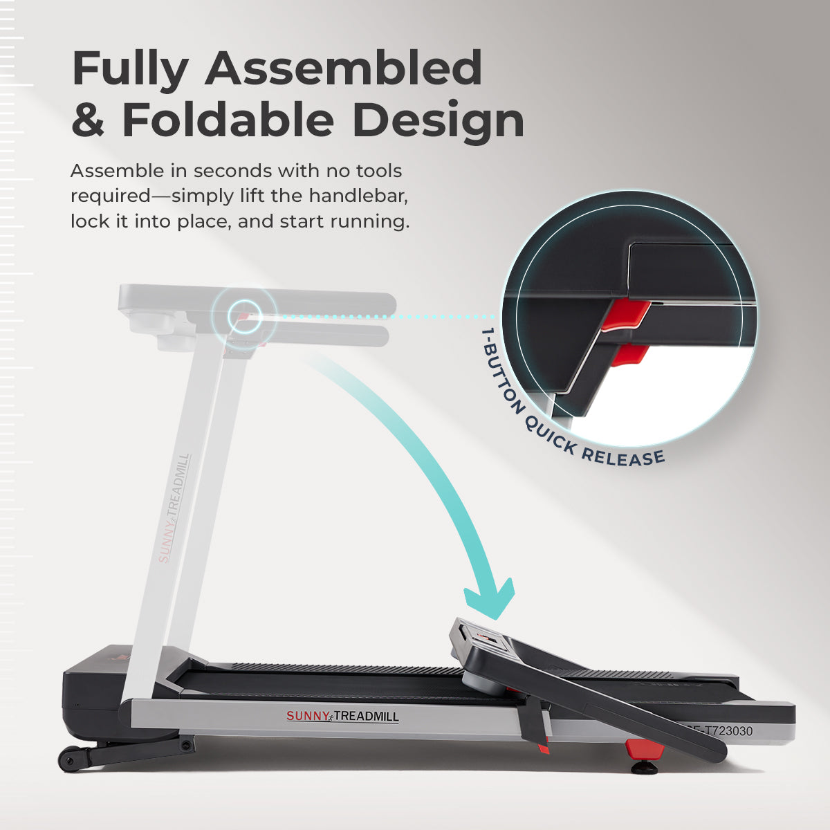 Premium Foldable Auto Incline Smart Treadmill with 20
